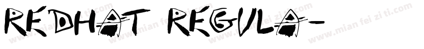 redhat regula字体转换